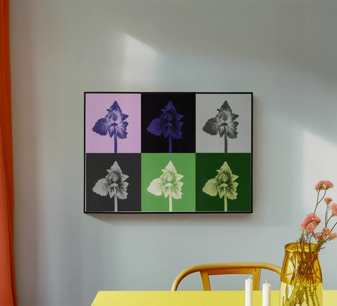 Impresiones botánicas | Lamium purpureum puzzle metacrilato de Ivona Maris