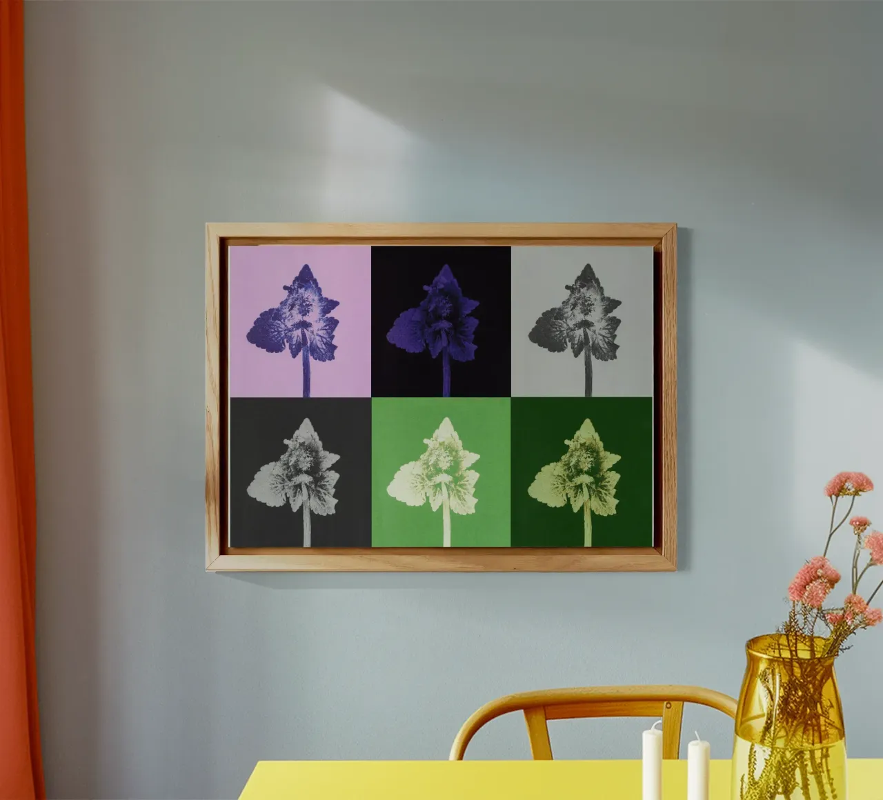 Impressioni botaniche | Puzzle di Lamium purpureum alluminio dibond da Ivona Maris