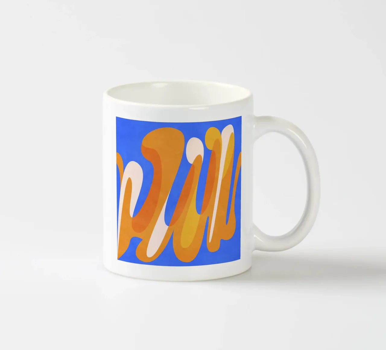 Lo spazio blu tazza in ceramica da lovely lines