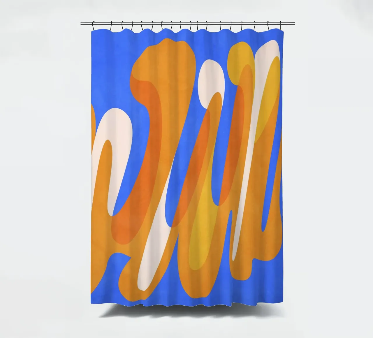 Lo spazio blu tenda da doccia da lovely lines