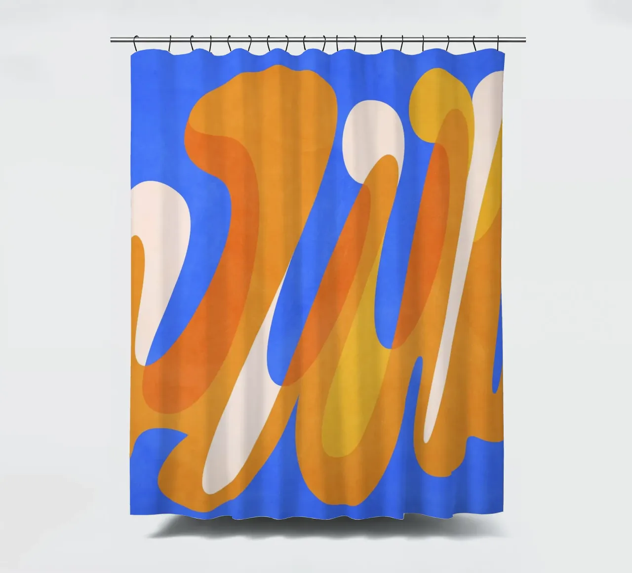 Lo spazio blu tenda da doccia da lovely lines