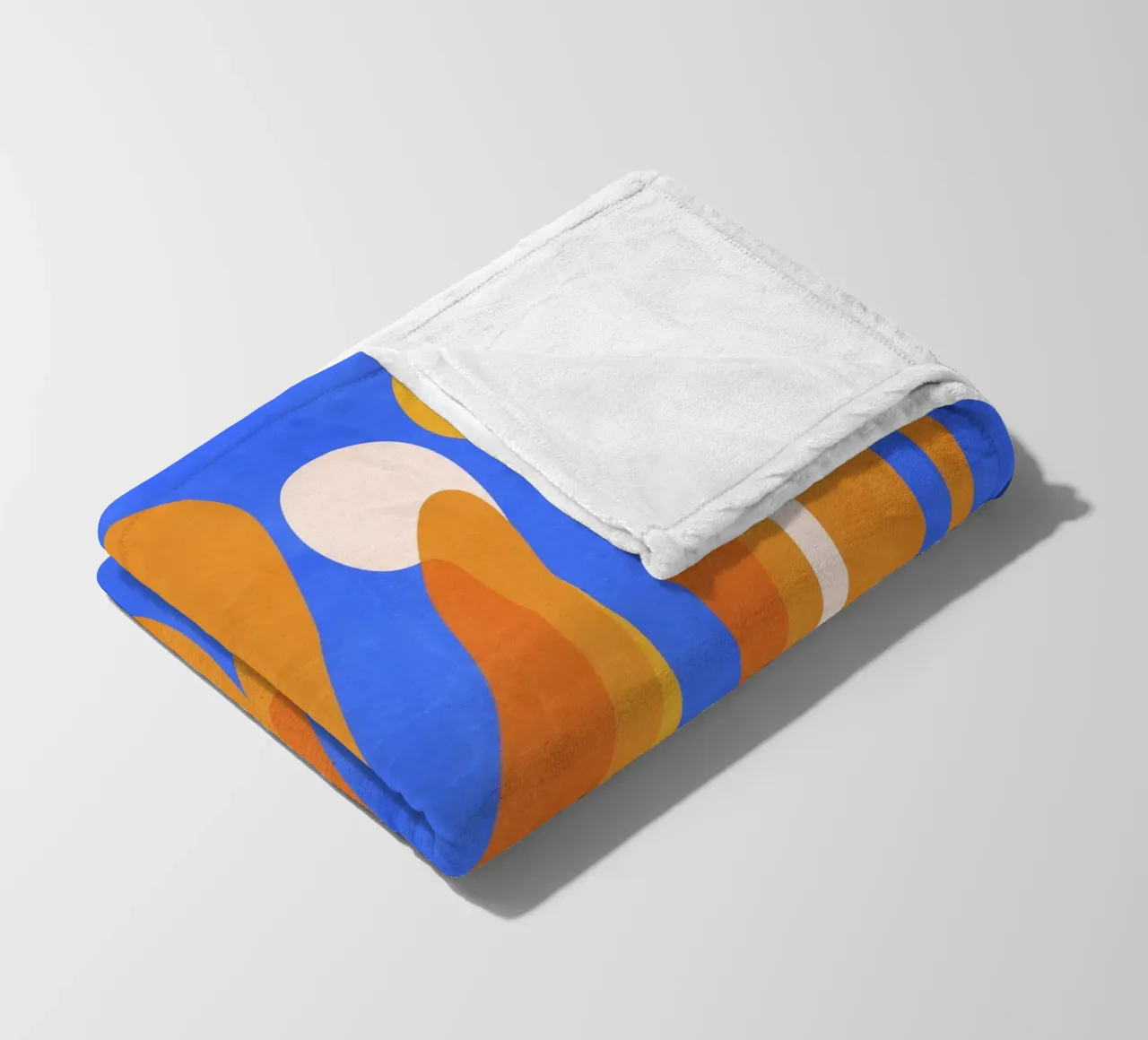 Lo spazio blu coperta in pile da lovely lines