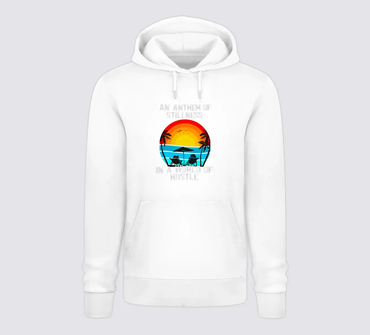 Quiet the Noise Your Anthem in a Rushing World Pause Breathe sudadera con capucha de Lionandlamb
