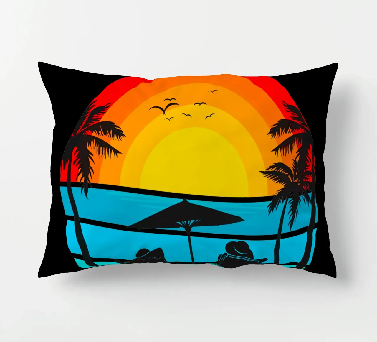 Quiet the Noise Your Anthem in a Rushing World Pause Breathe decorative cushion by Lionandlamb