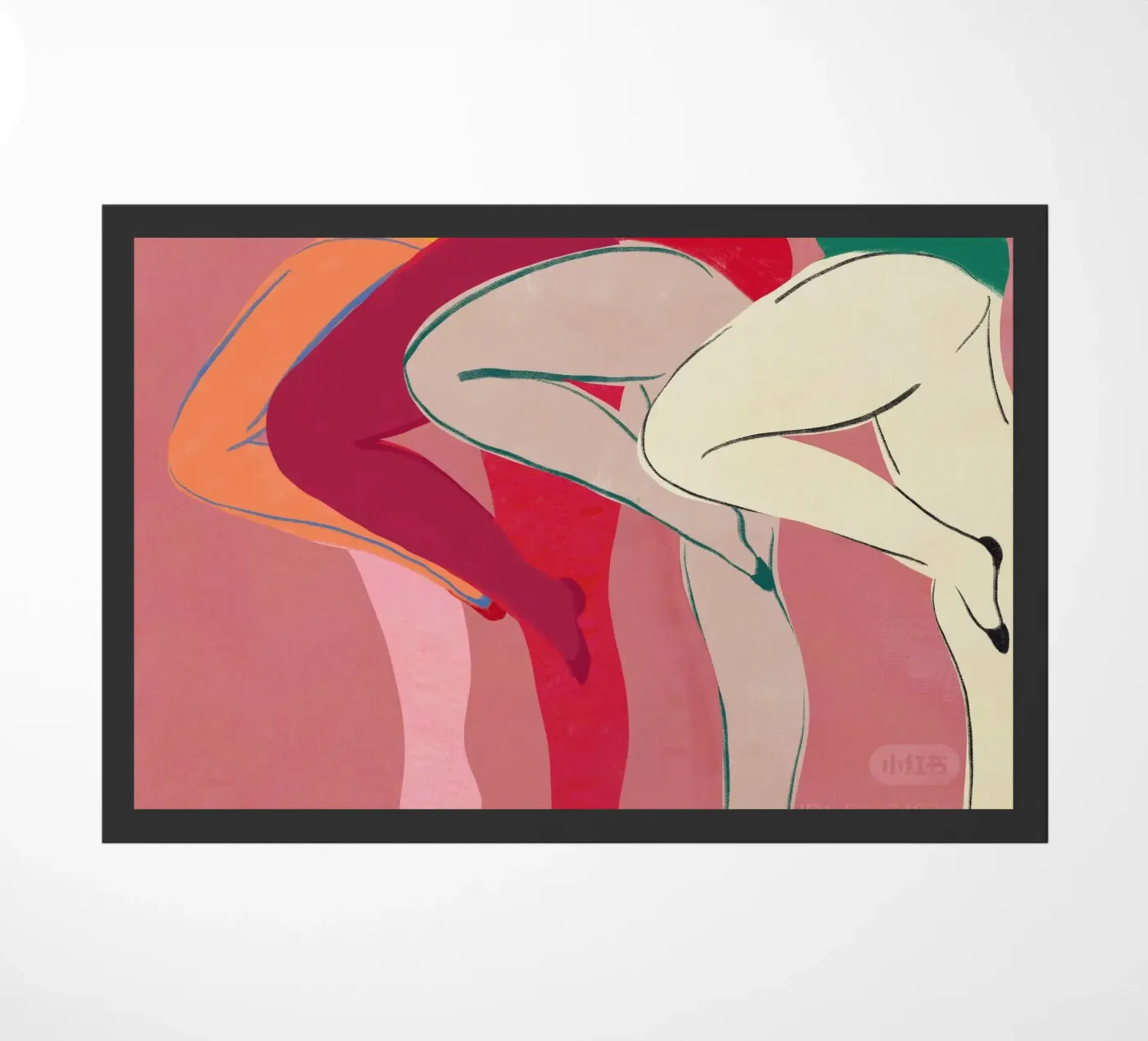 Dancers doormat by Little Dean