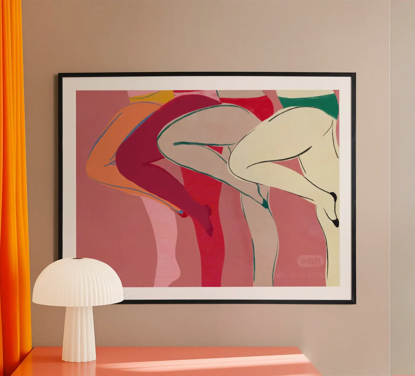 Dancers poster by Little Dean