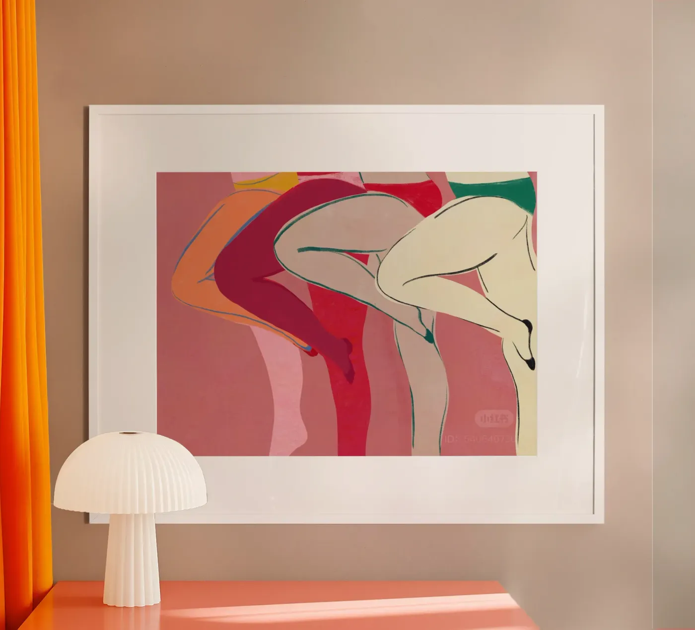 Dancers poster by Little Dean