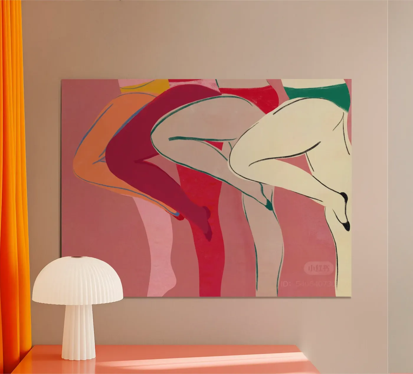 Dancers poster by Little Dean