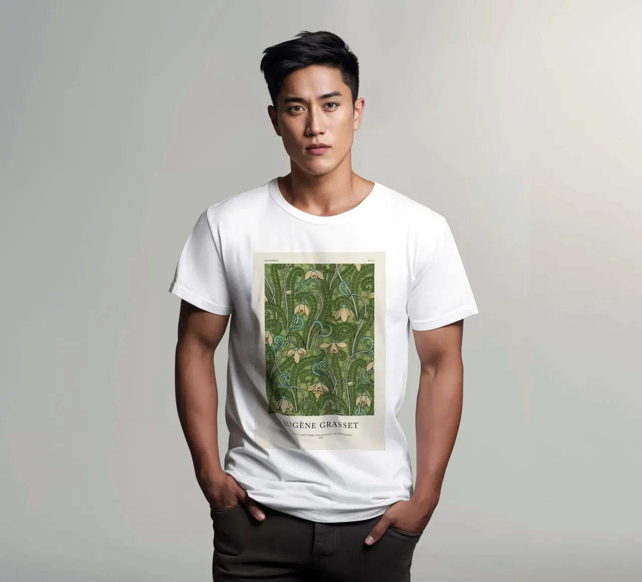 Grasset - Snowdrop 32 t-shirt da Vintage by JUNIQE