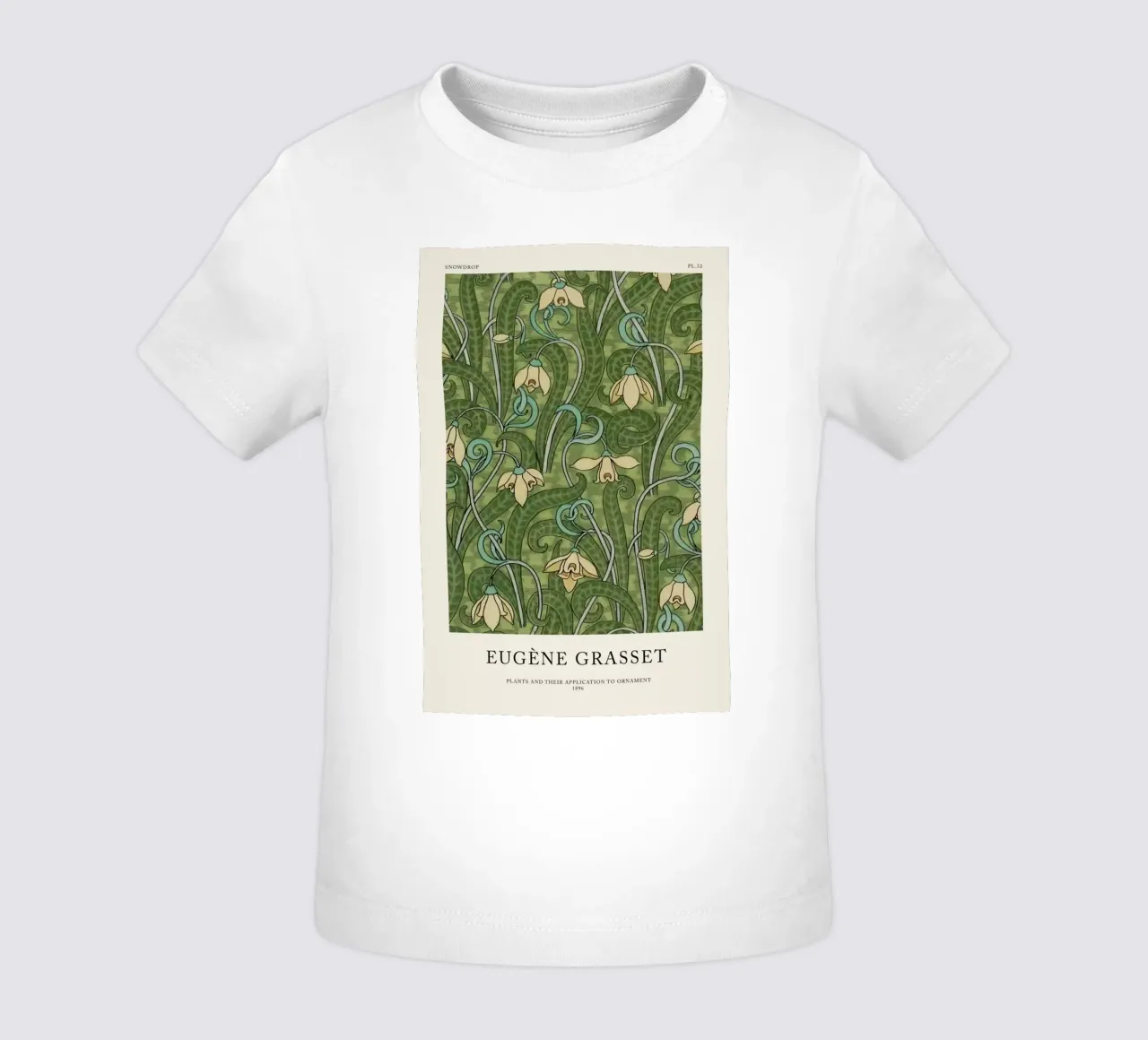 Grasset - Snowdrop 32 maglietta neonato da Vintage by JUNIQE