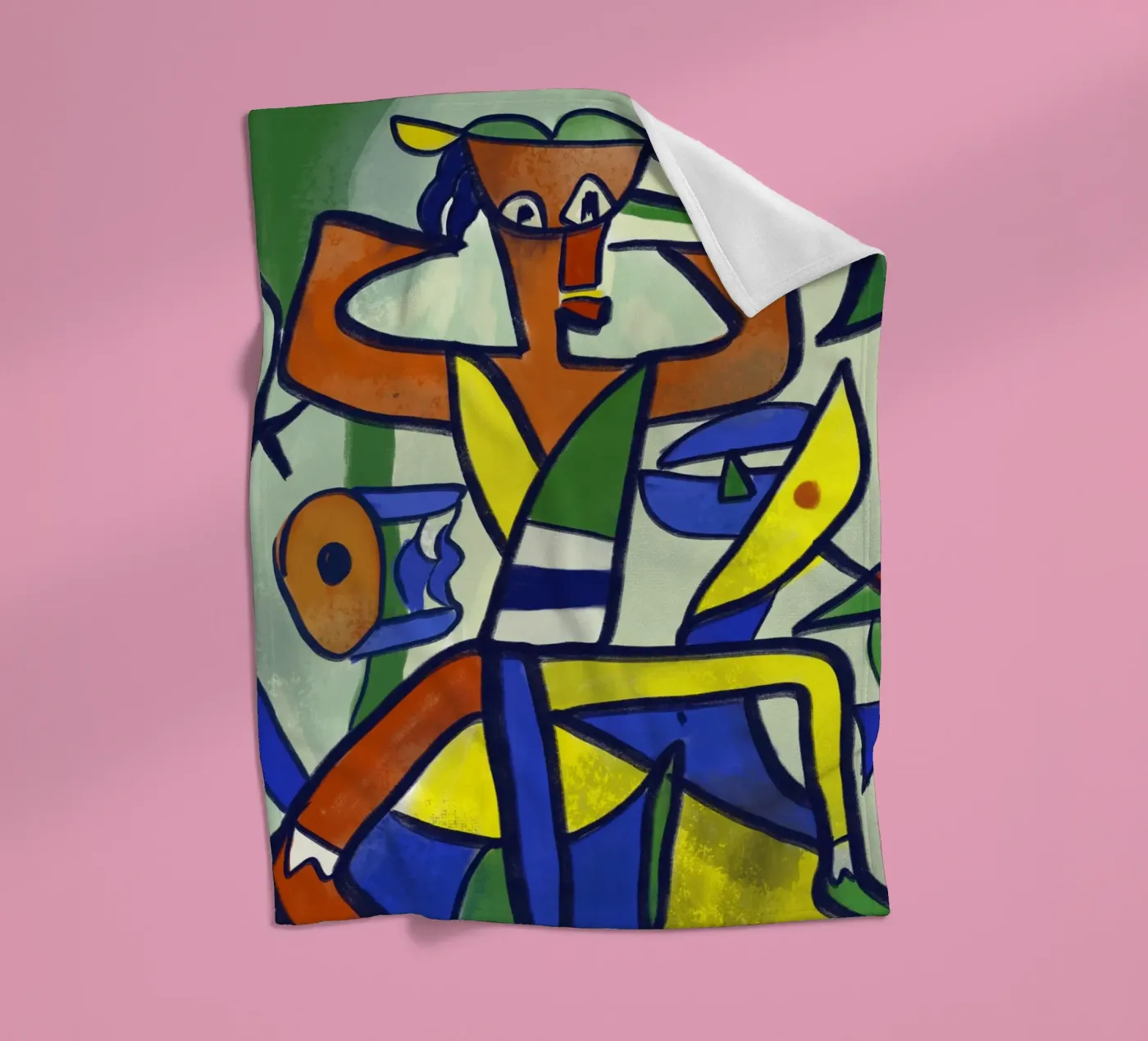 The native waiter Fleecedecke von Little Dean