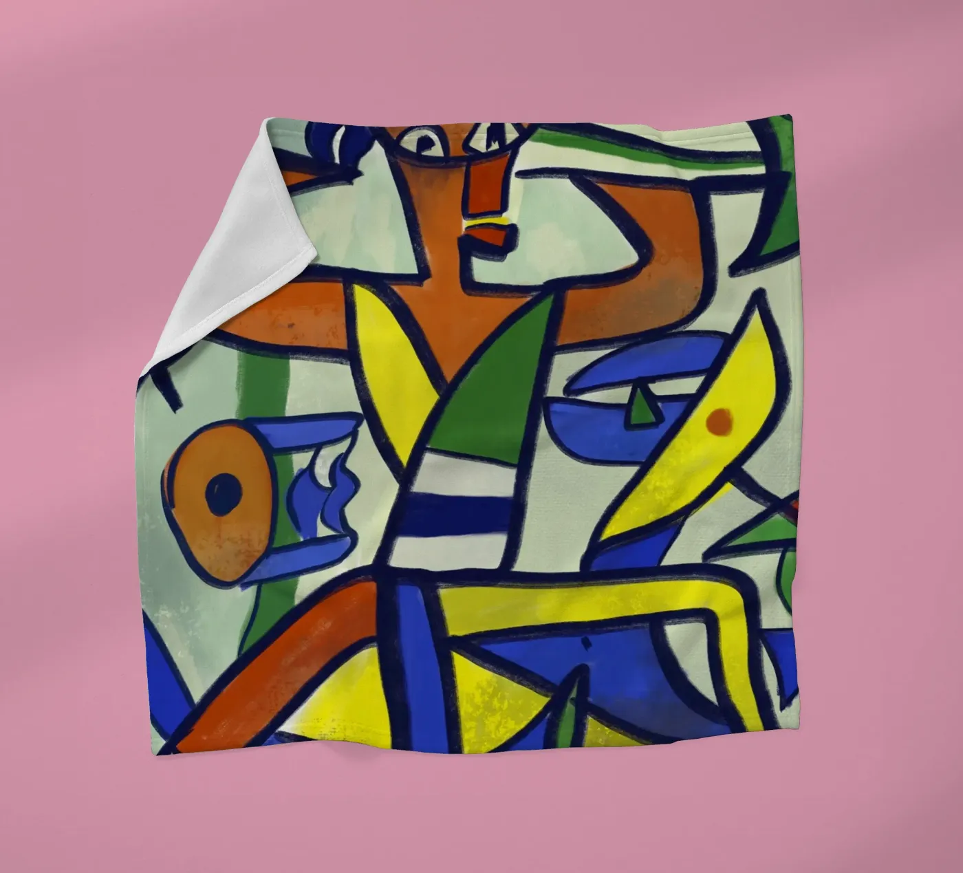 The native waiter Fleecedecke von Little Dean