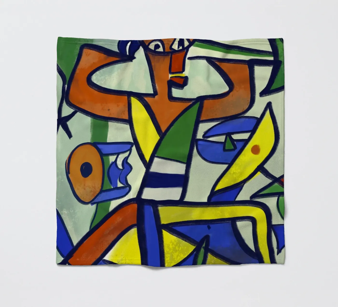 The native waiter Fleecedecke von Little Dean