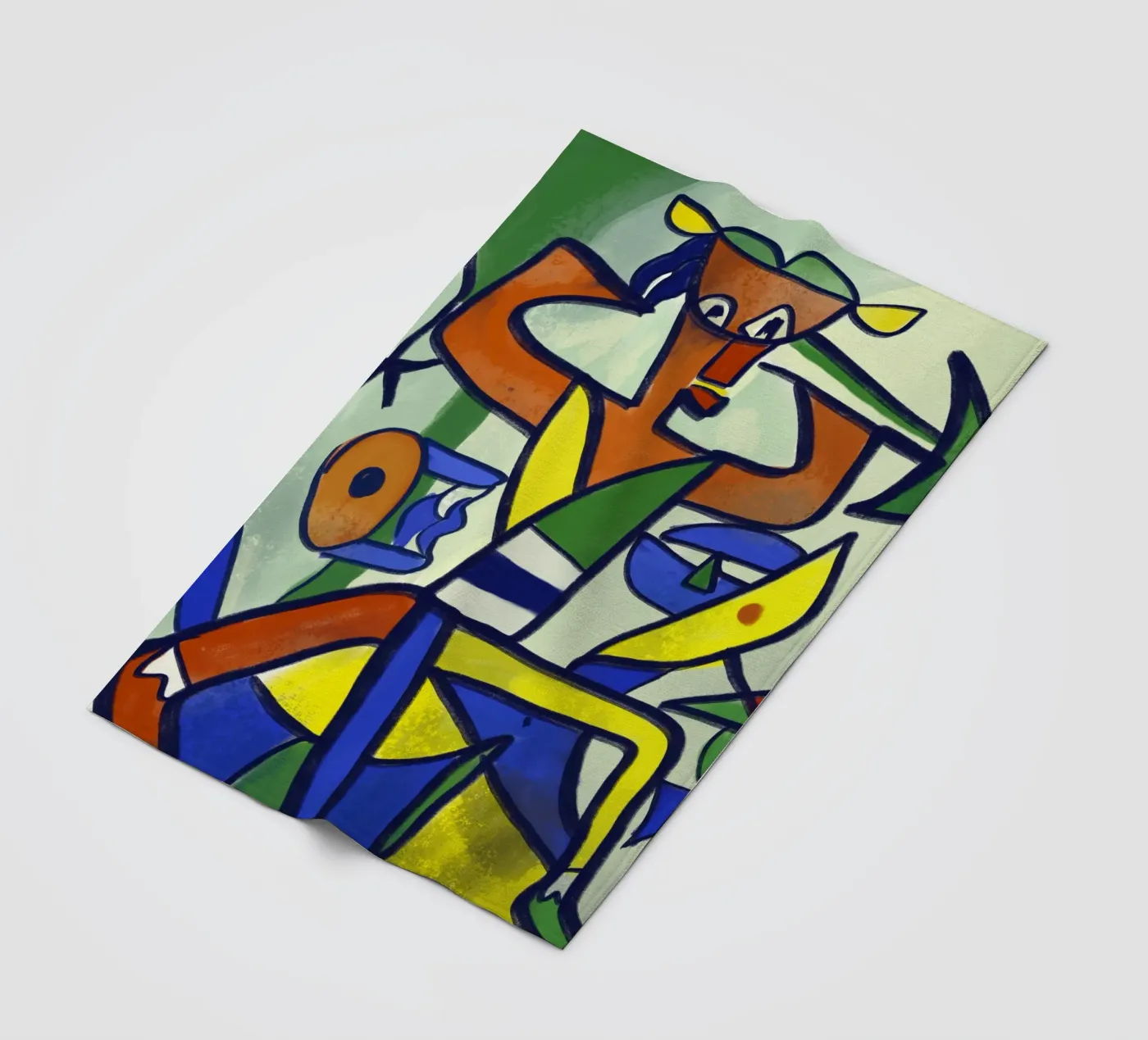 The native waiter Fleecedecke von Little Dean