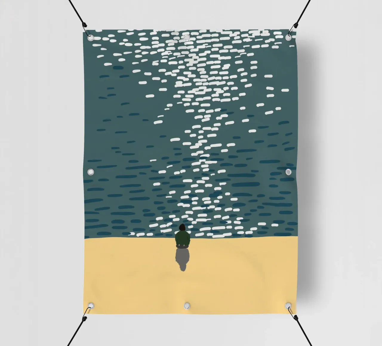 Luce scintillante telo in pvc da Little Dean