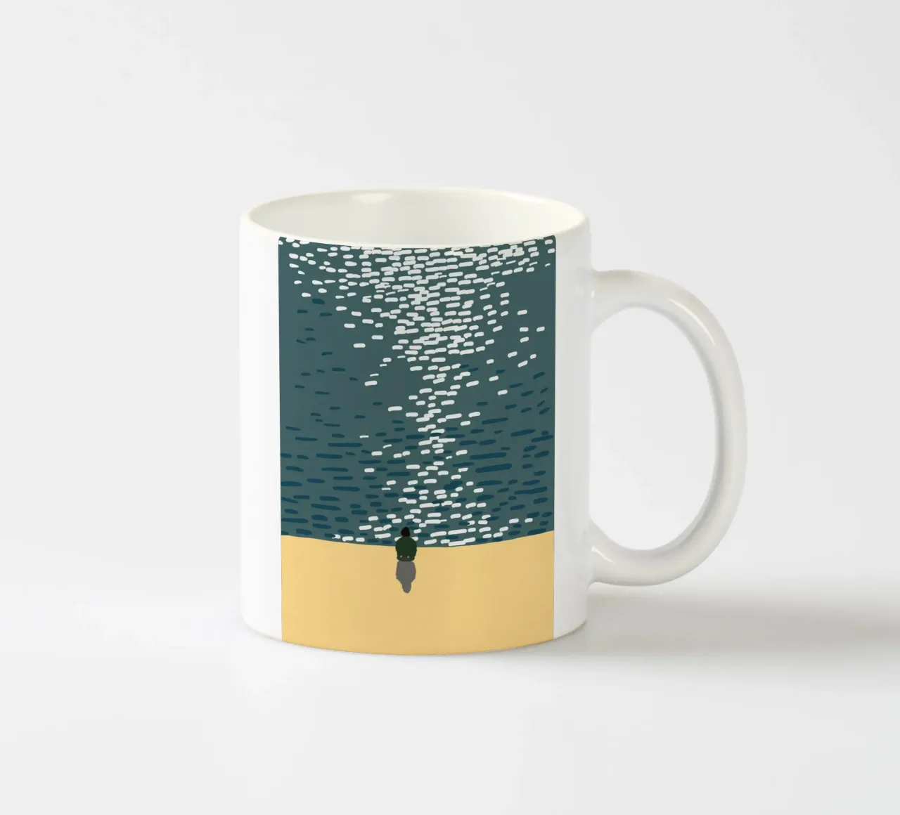 Luce scintillante tazza in ceramica da Little Dean