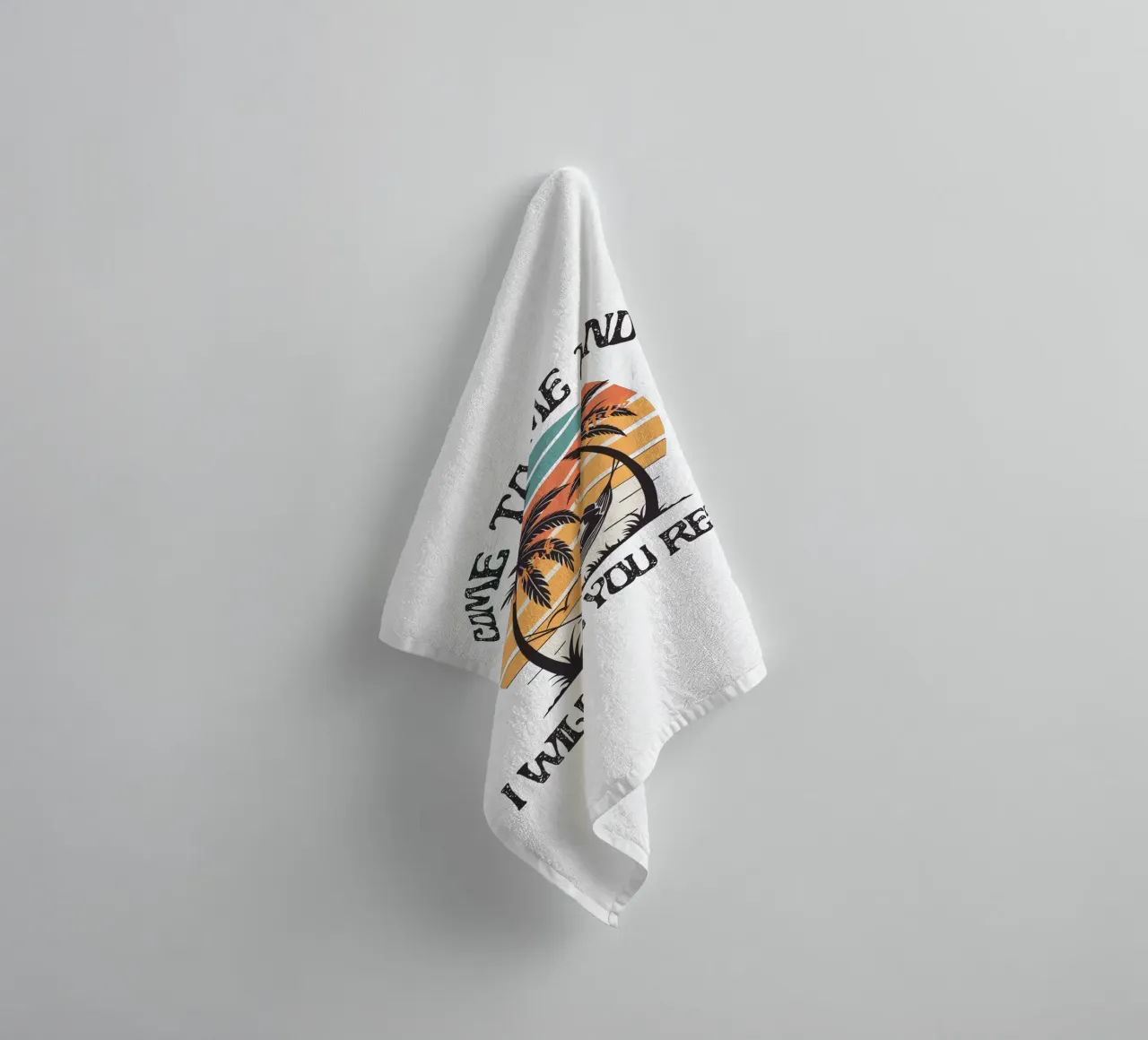 Kom tot Mij en Rust Een Goddelijke Uitnodiging tot Vrede Vind Rust badhanddoek van Lionandlamb