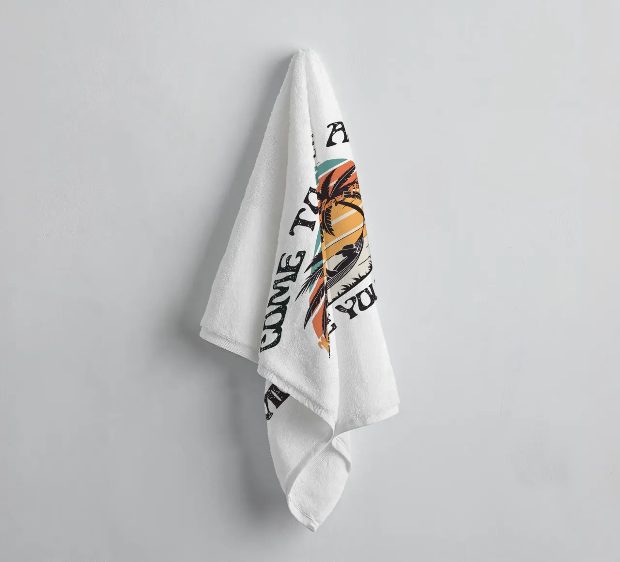 Kom tot Mij en Rust Een Goddelijke Uitnodiging tot Vrede Vind Rust badhanddoek van Lionandlamb