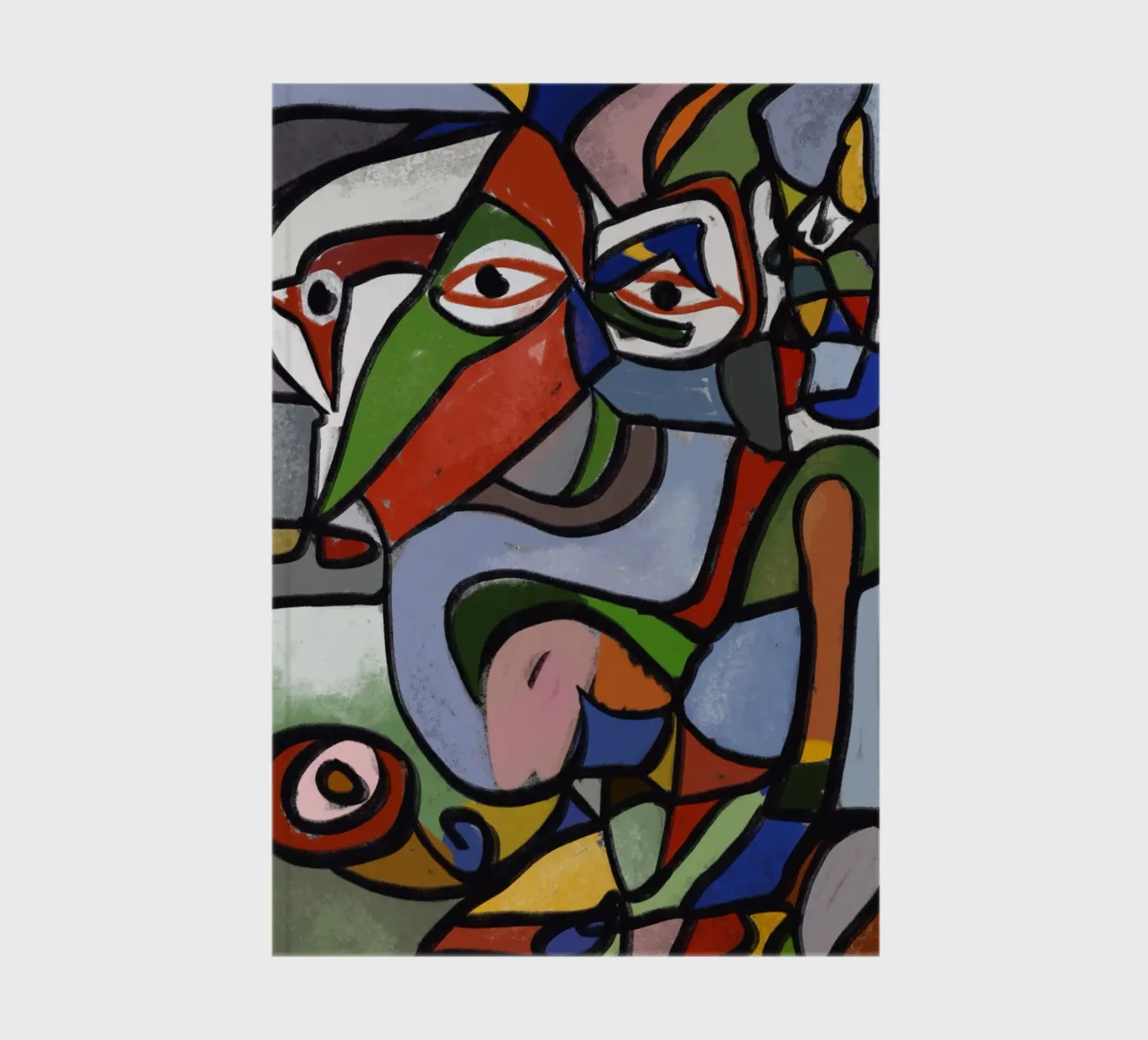 Porträt eines Hofnarren var 2 Notizbuch von Little Dean