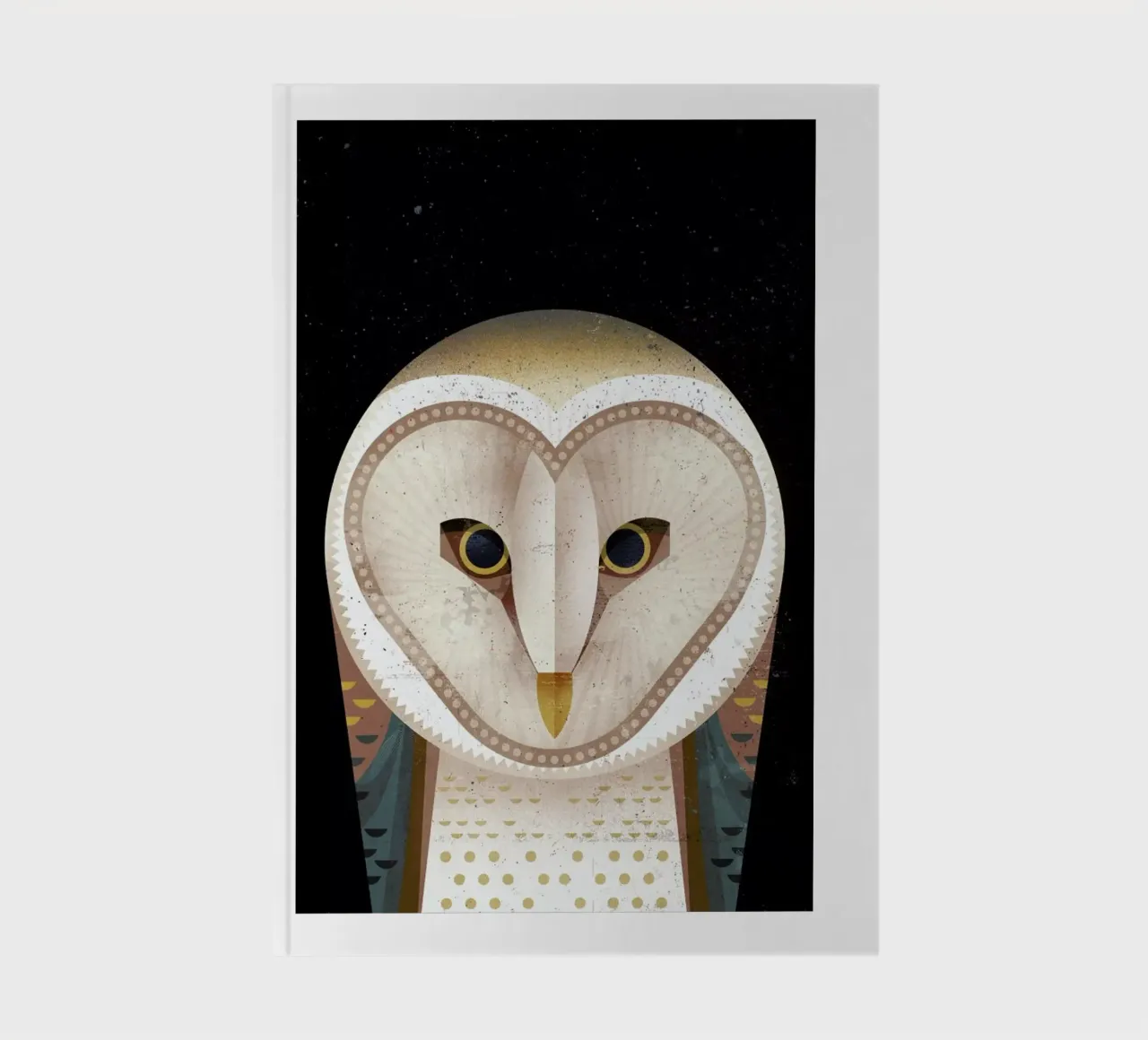 Barn Owl notebook by Dieter Braun