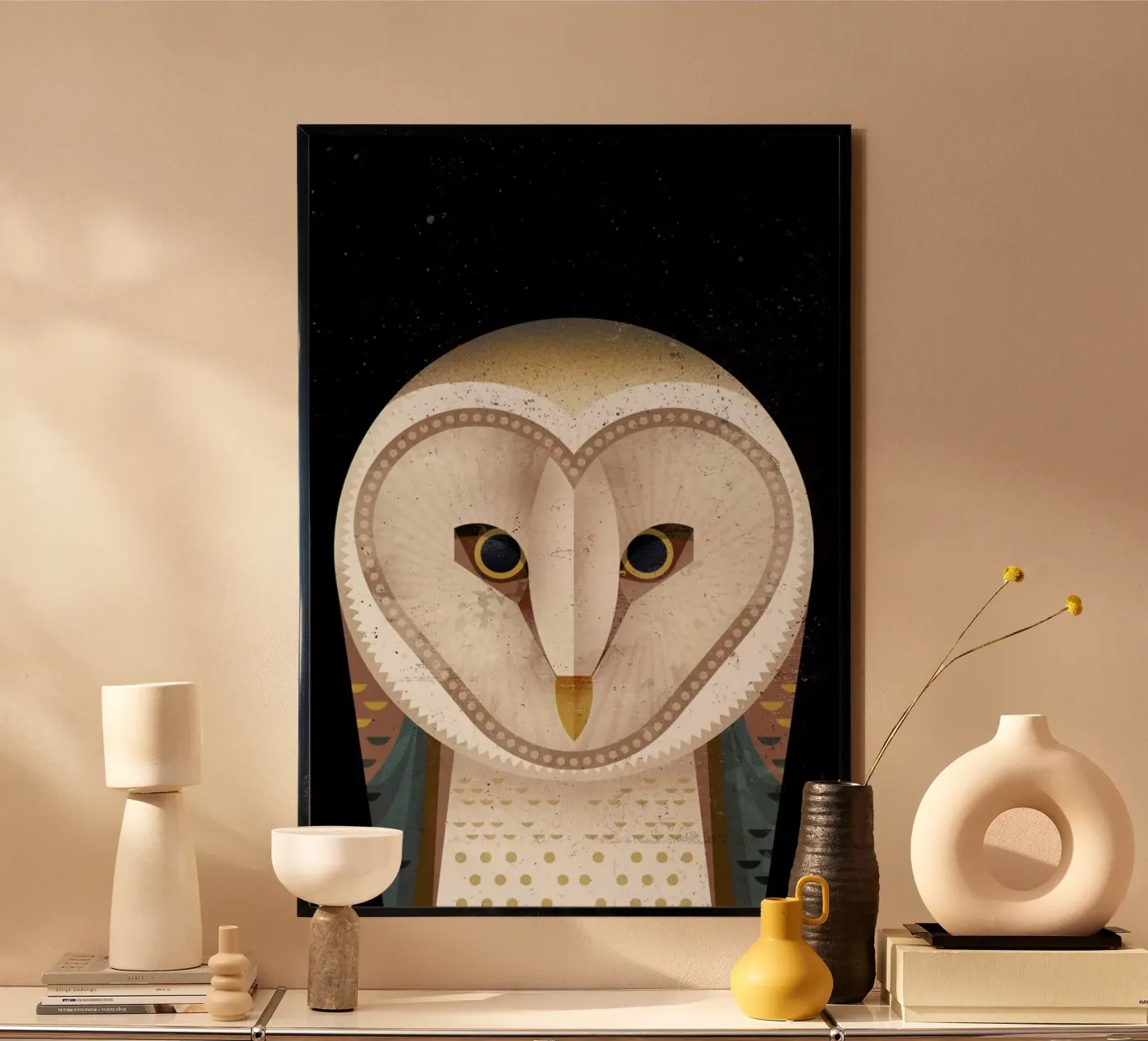 Barn Owl poster by Dieter Braun