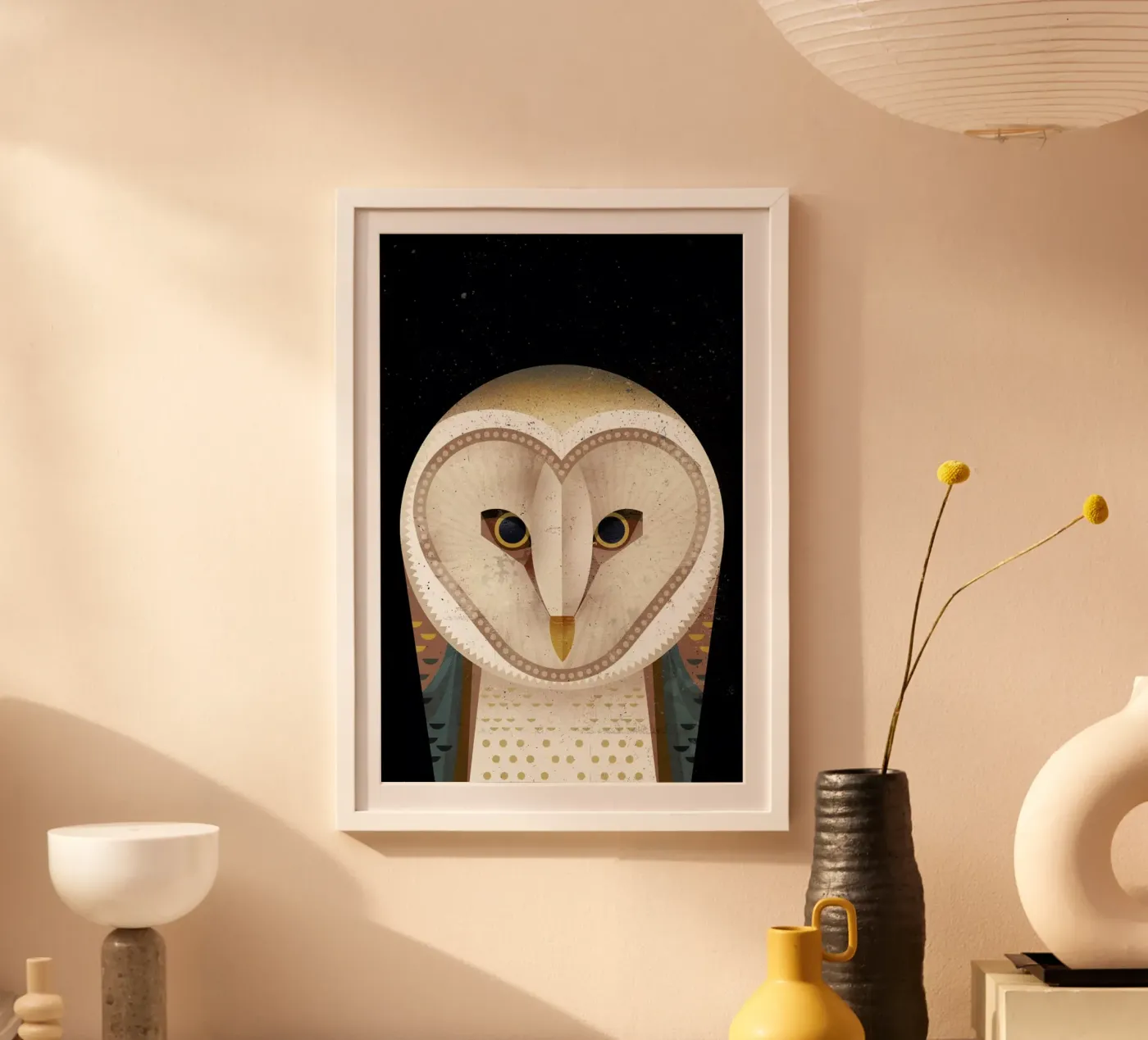 Barn Owl poster by Dieter Braun