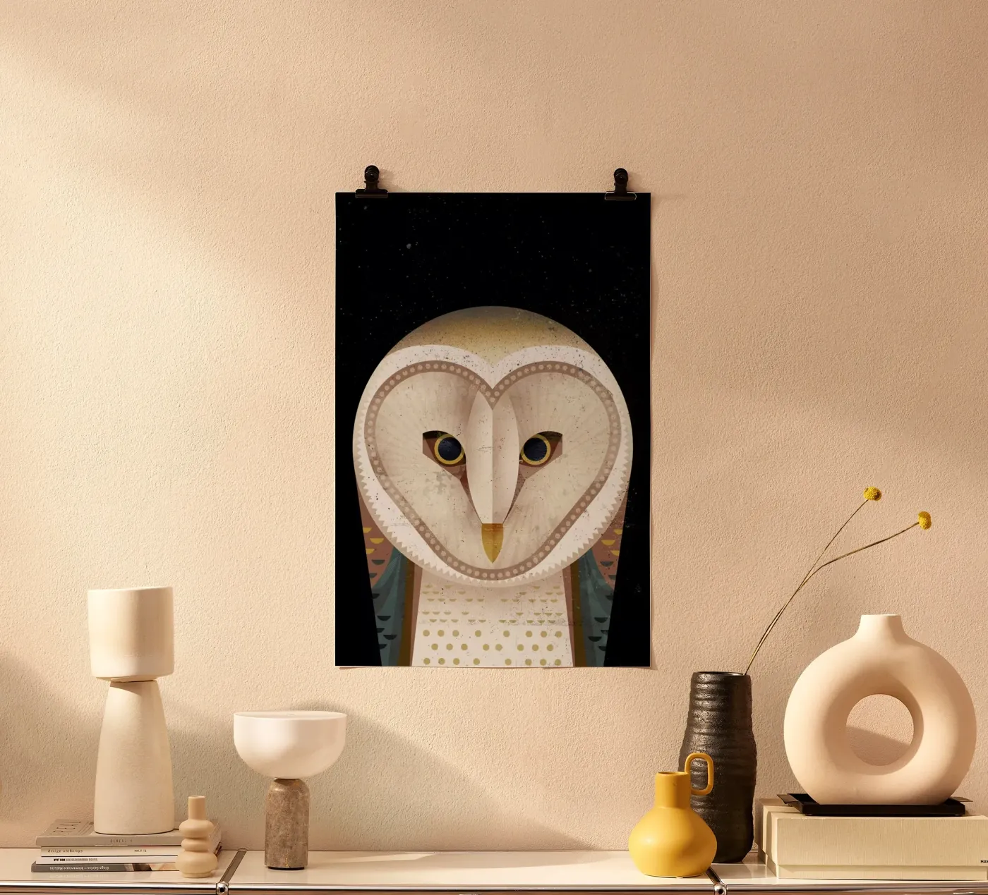 Barn Owl poster by Dieter Braun