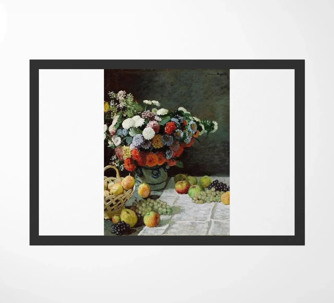 composizione floreale bouquet e vaso di fiori claude monet zerbino da belong shop