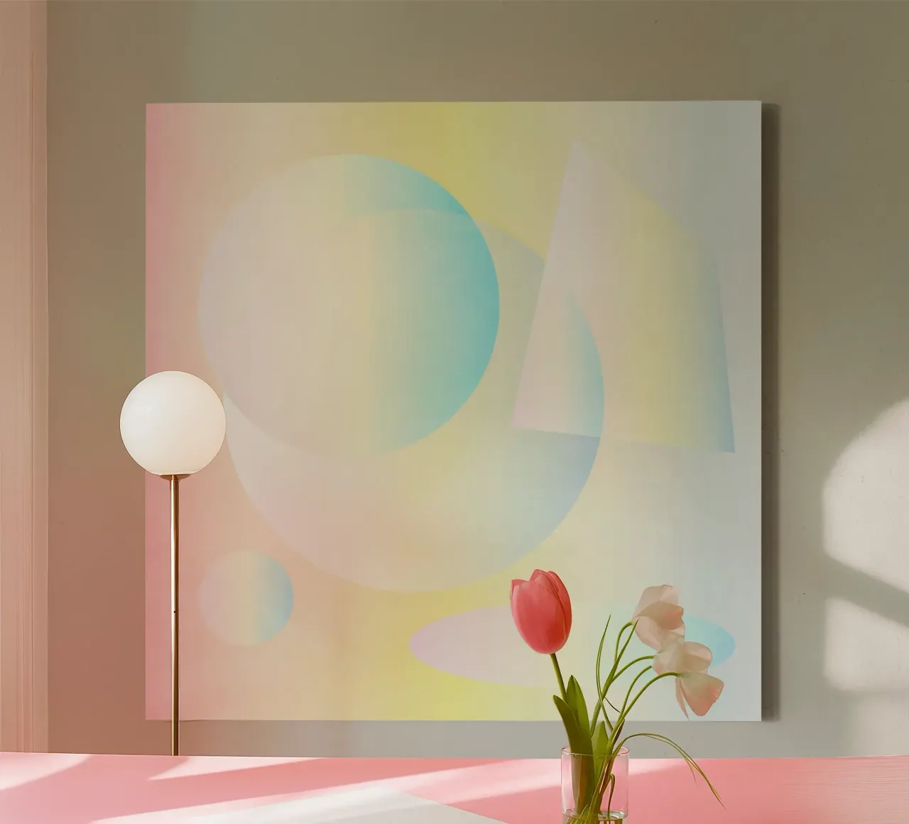 Clear Space canvas by lovely lines