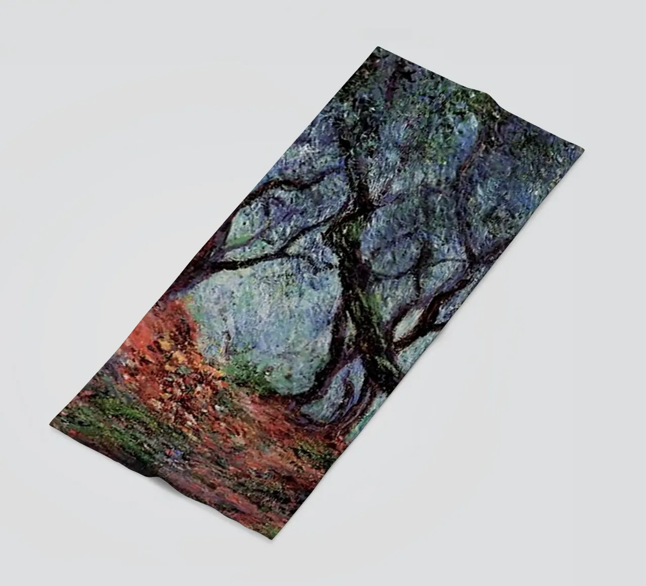 albero di rami contorti claude monet telo mare da belong shop