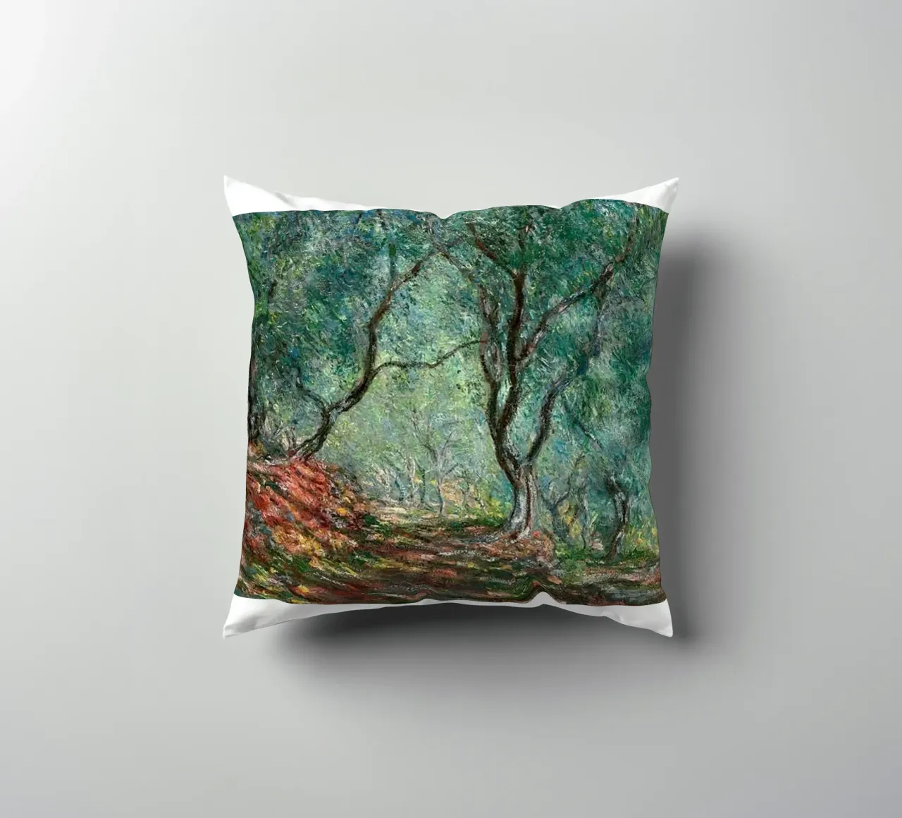 bella natura selvaggia claude monet cuscino da belong shop
