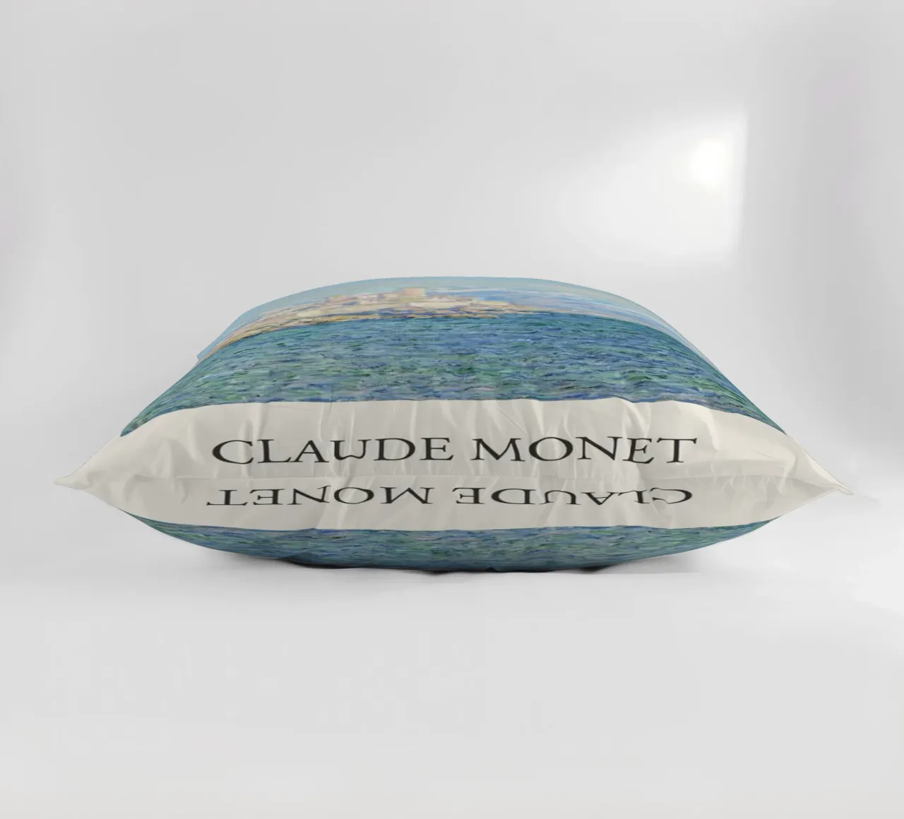 edifici cittadini sulla costa claude monet cuscino da belong shop
