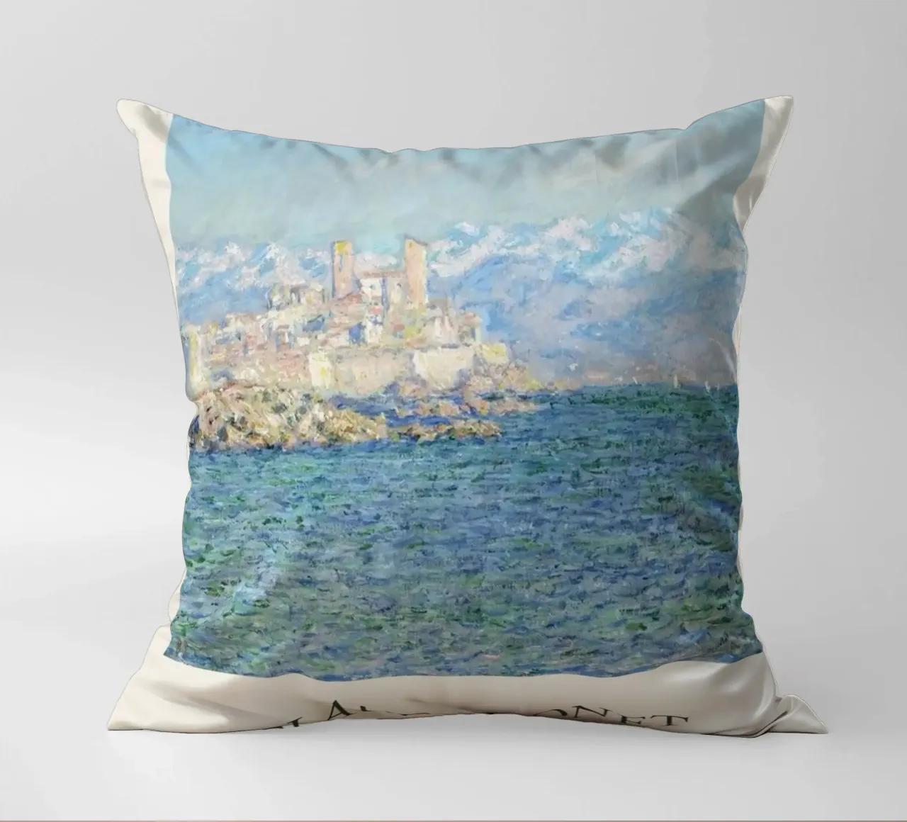edifici cittadini sulla costa claude monet cuscino da belong shop