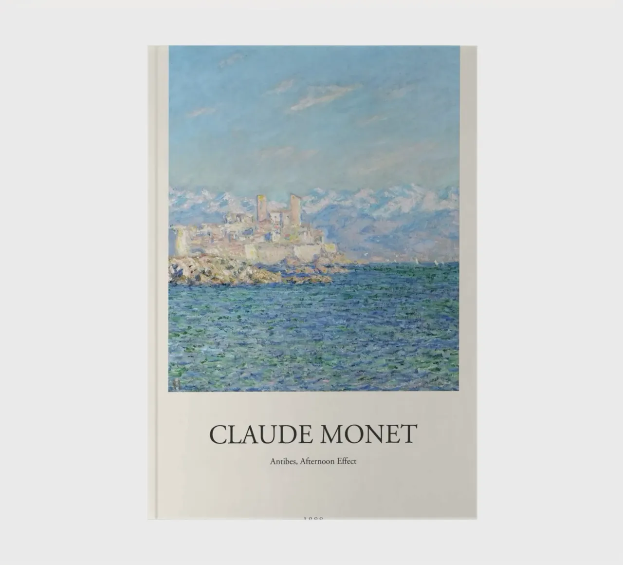 stadtgebäude an der küste claude monet Notizbuch von belong shop