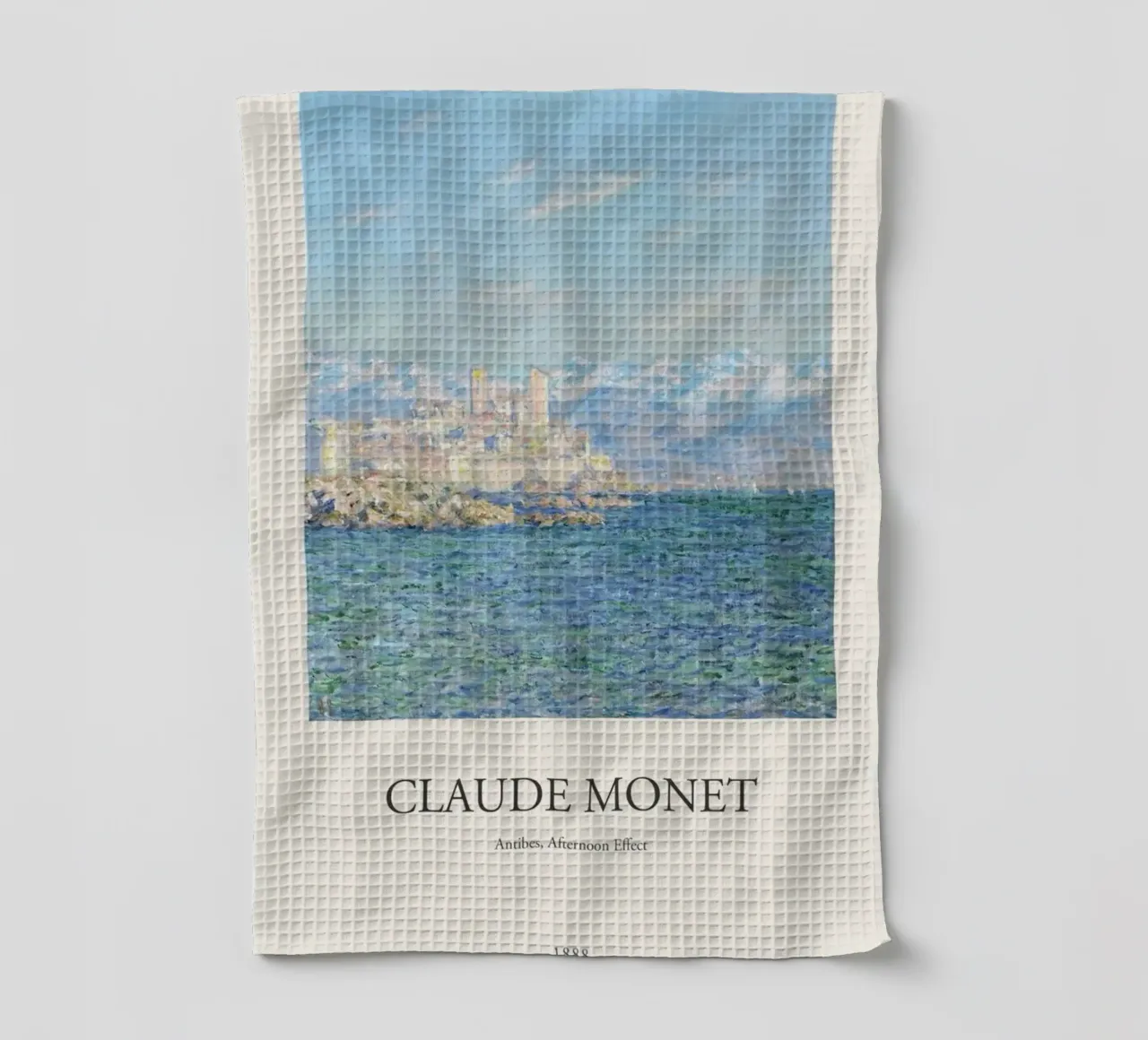 edifici cittadini sulla costa claude monet canovaccio da cucina da belong shop