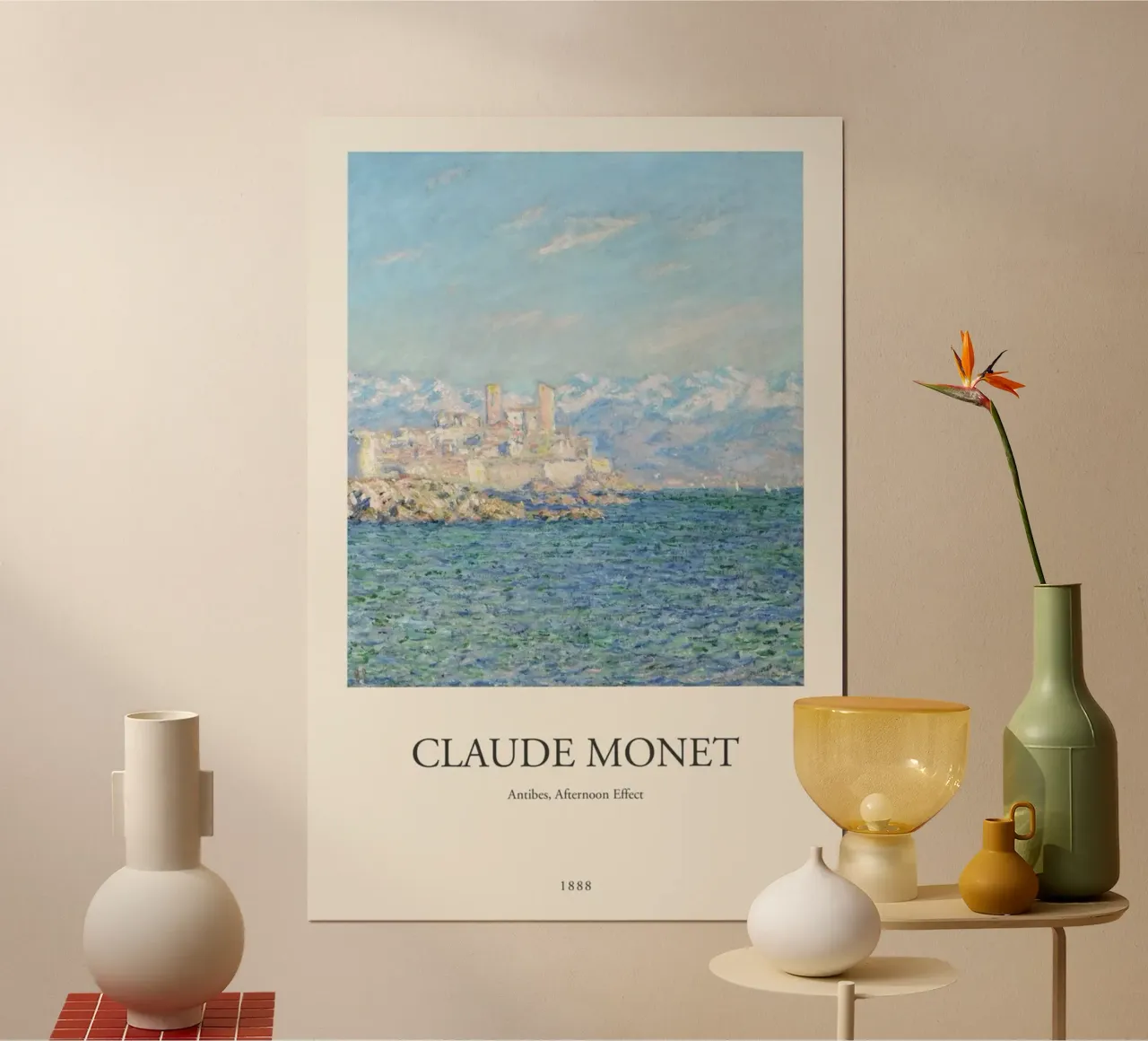 edifici cittadini sulla costa claude monet carta hahnemühle da belong shop