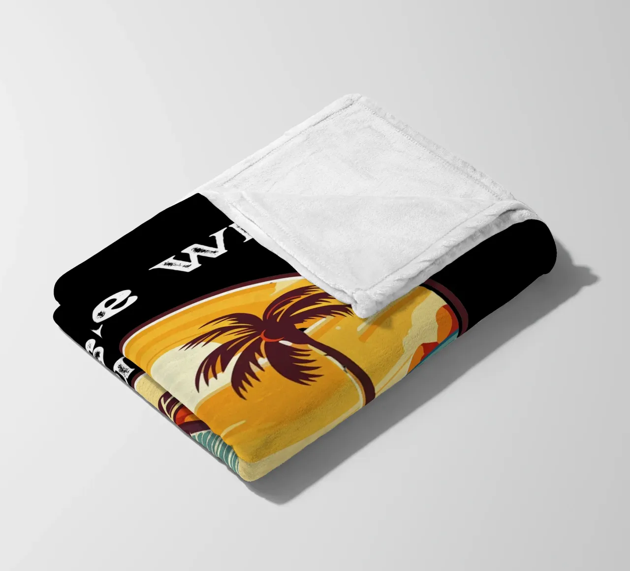 Warmed by the Sun, Led by the Spirit Find Me There fleece blanket by Lionandlamb