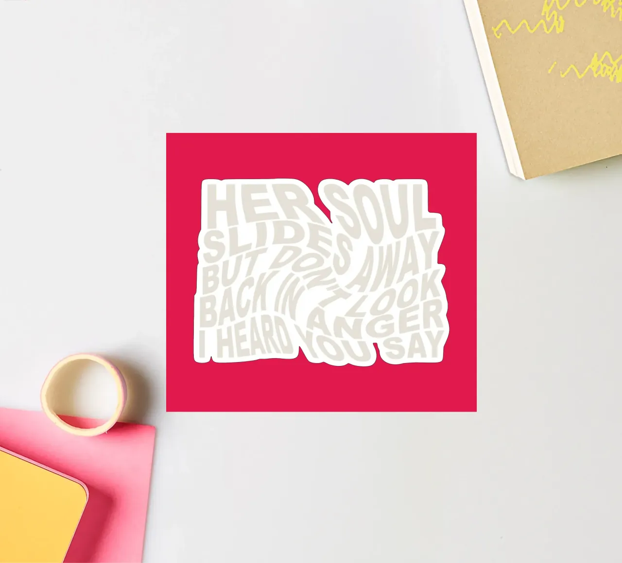 Don't Look Back in Anger sticker by Gunawan Rb