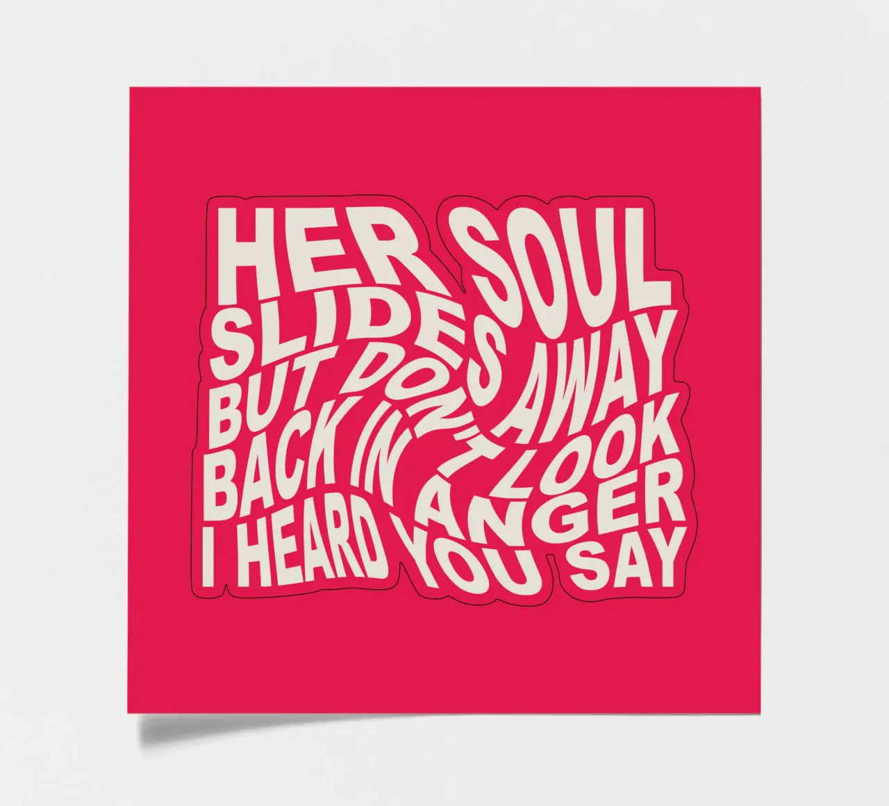 Don't Look Back in Anger sticker sheet by Gunawan Rb