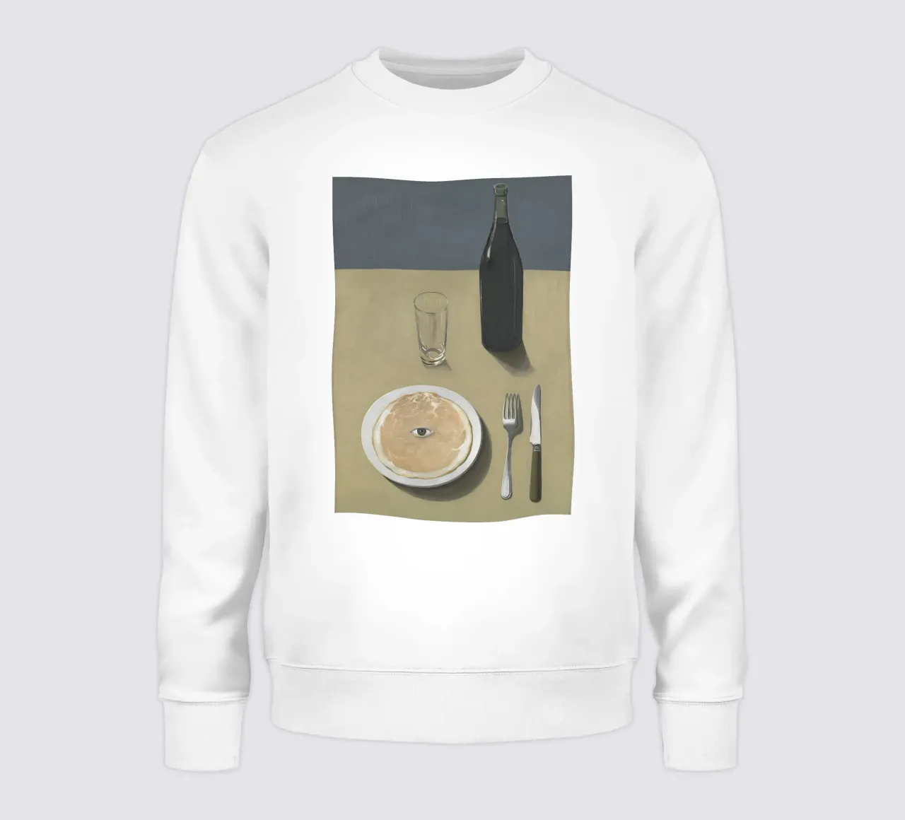 The Portrait - Rene Magritte felpa da Attaboy Dsgn