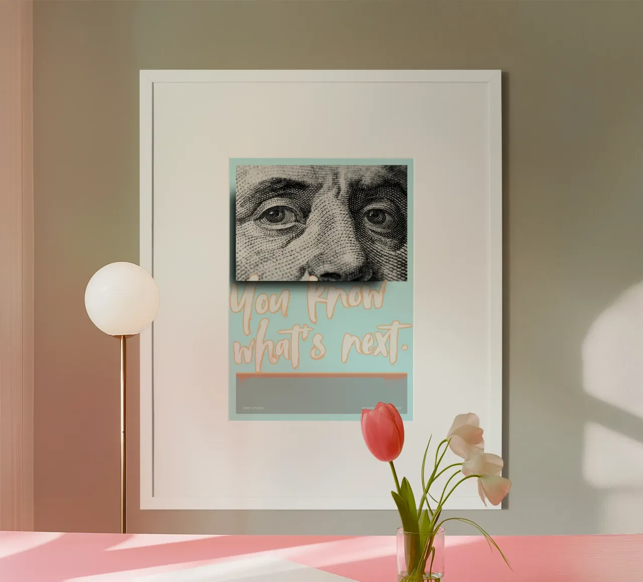 YOU KNOW WHAT‘S NEXT poster da Einfach Uebel