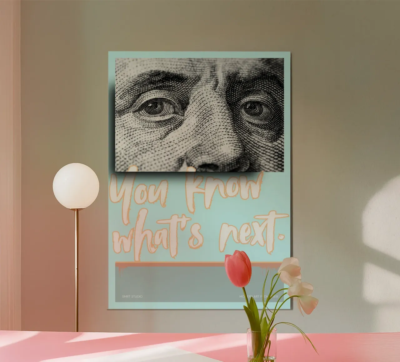 YOU KNOW WHAT‘S NEXT poster da Einfach Uebel