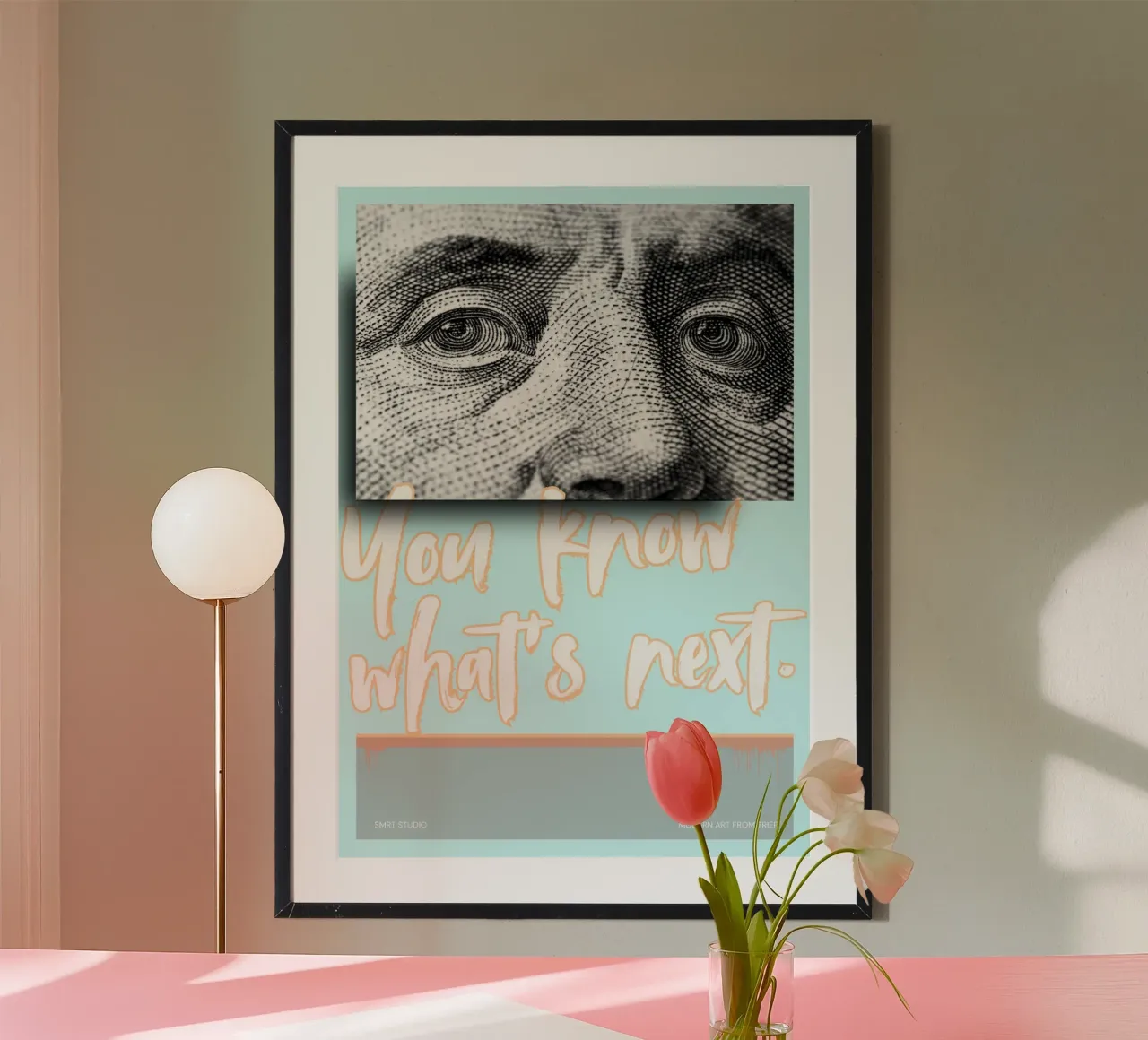 YOU KNOW WHAT‘S NEXT poster da Einfach Uebel