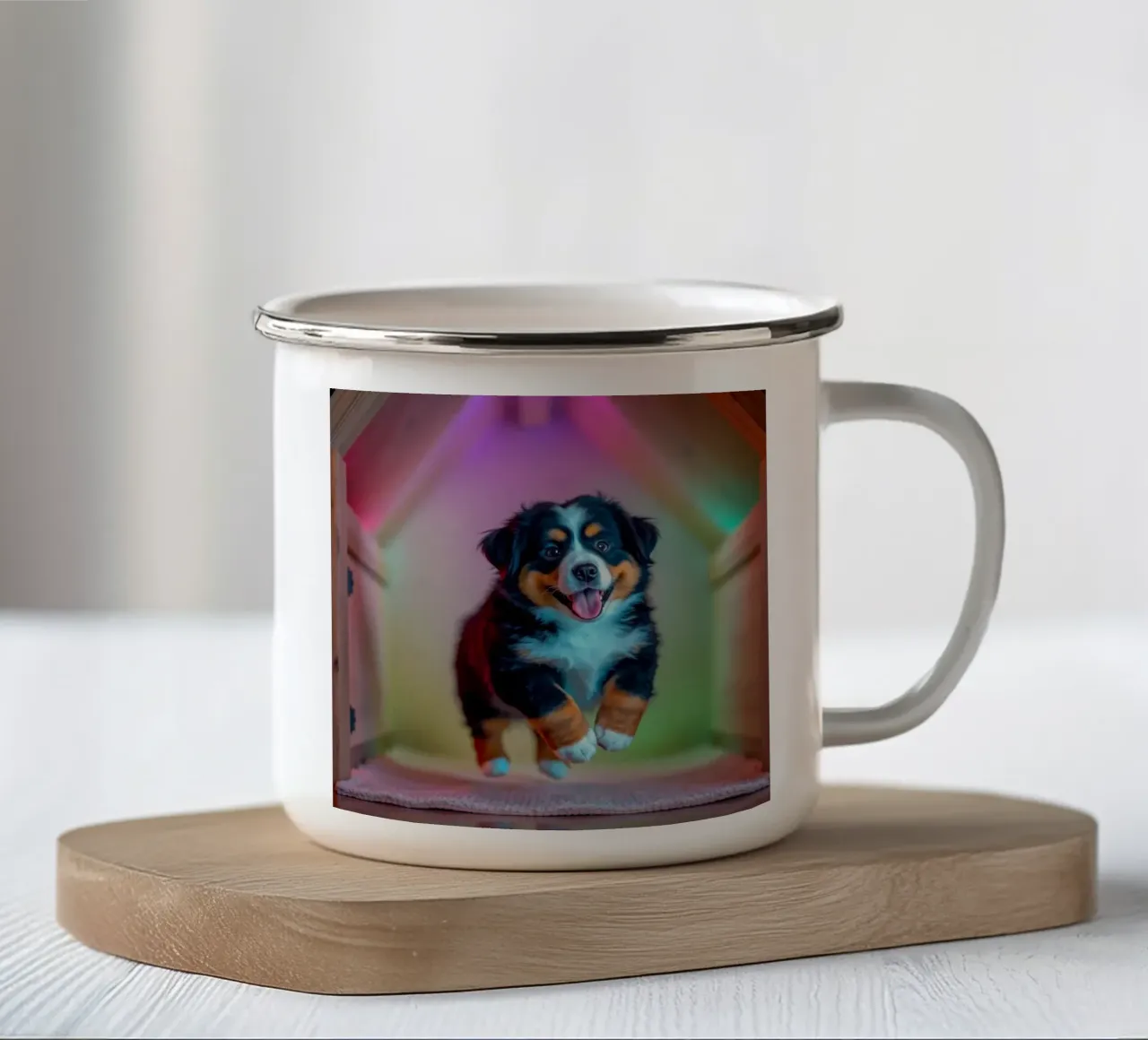 cuccioli carini #29 tazza in smalto da Yumis.Beargang.and.Me