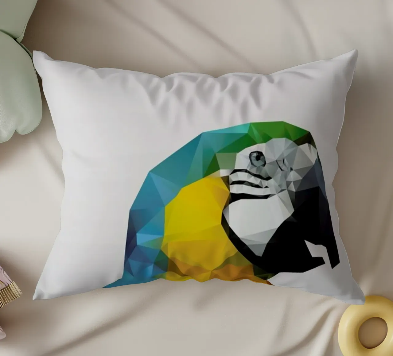 Geo Parrot cuscino da Three Of The Possessed