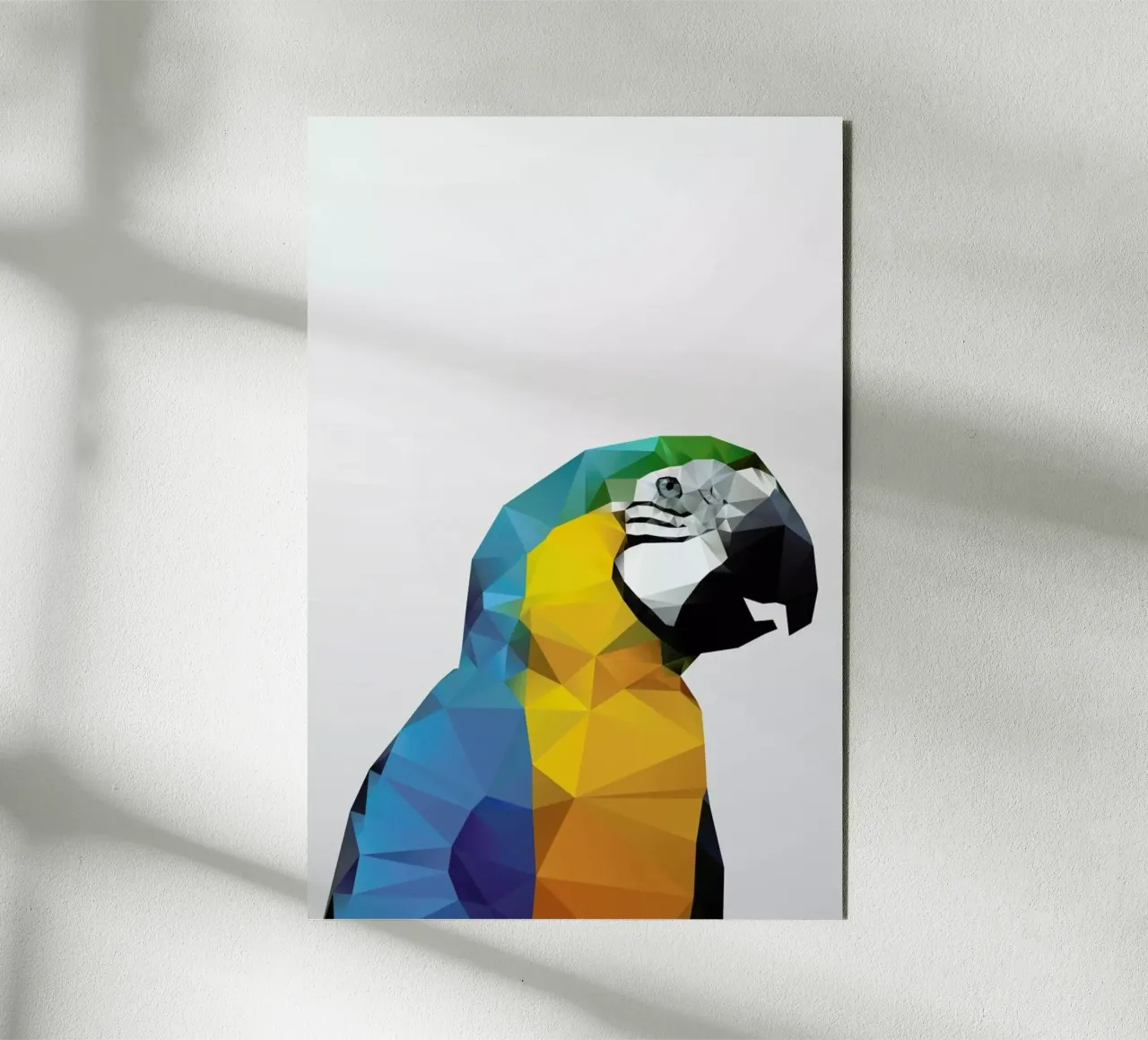 Geo Parrot alluminio dibond da Three Of The Possessed
