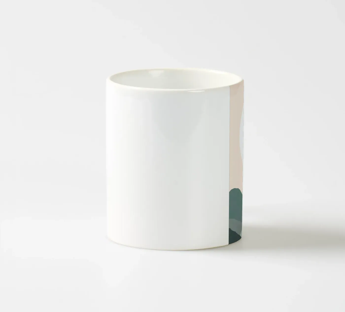 Silver Lining ceramic mug by Pure