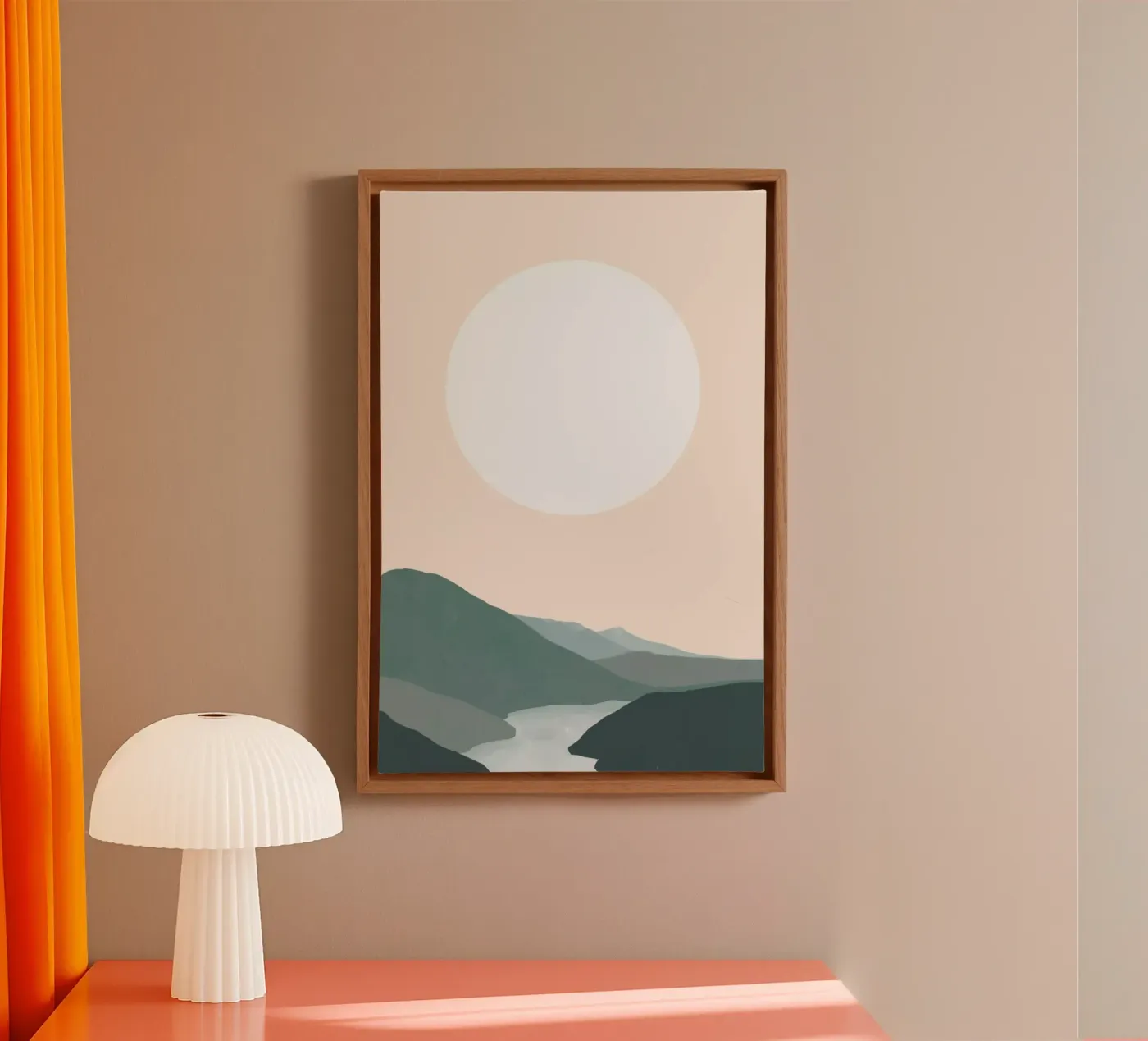 Silver Lining canvas by Pure