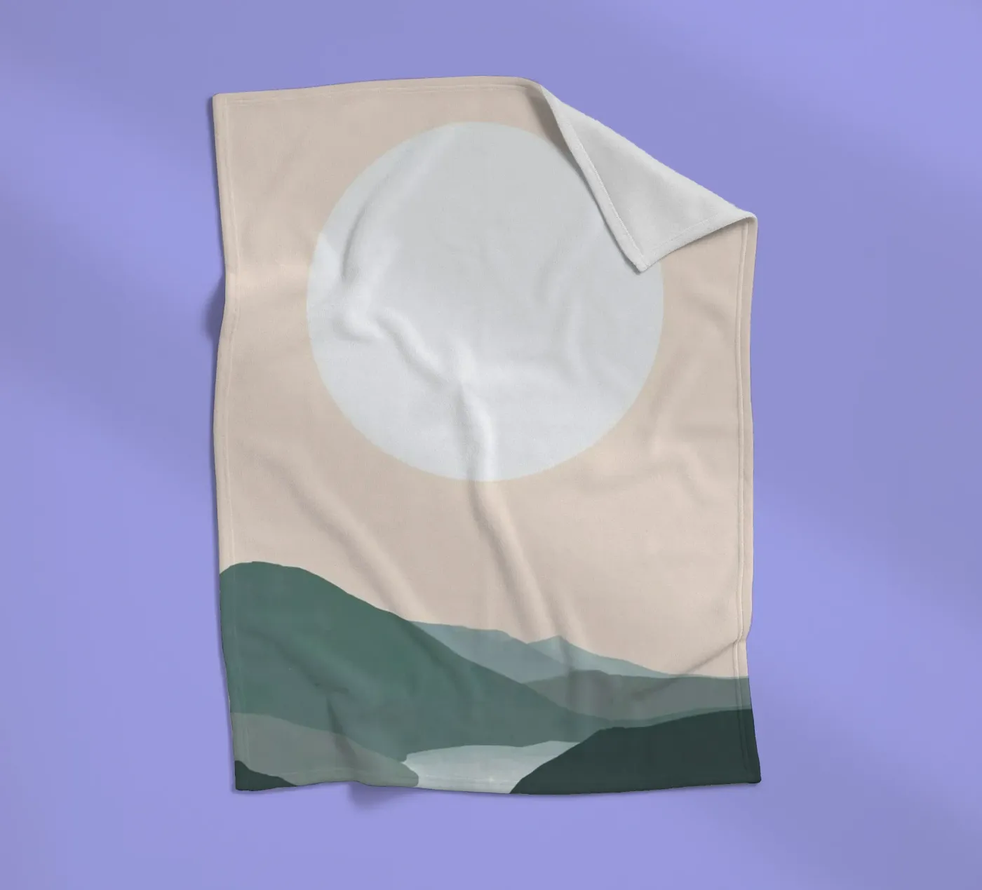 Silver Lining Fleecedecke von Pure