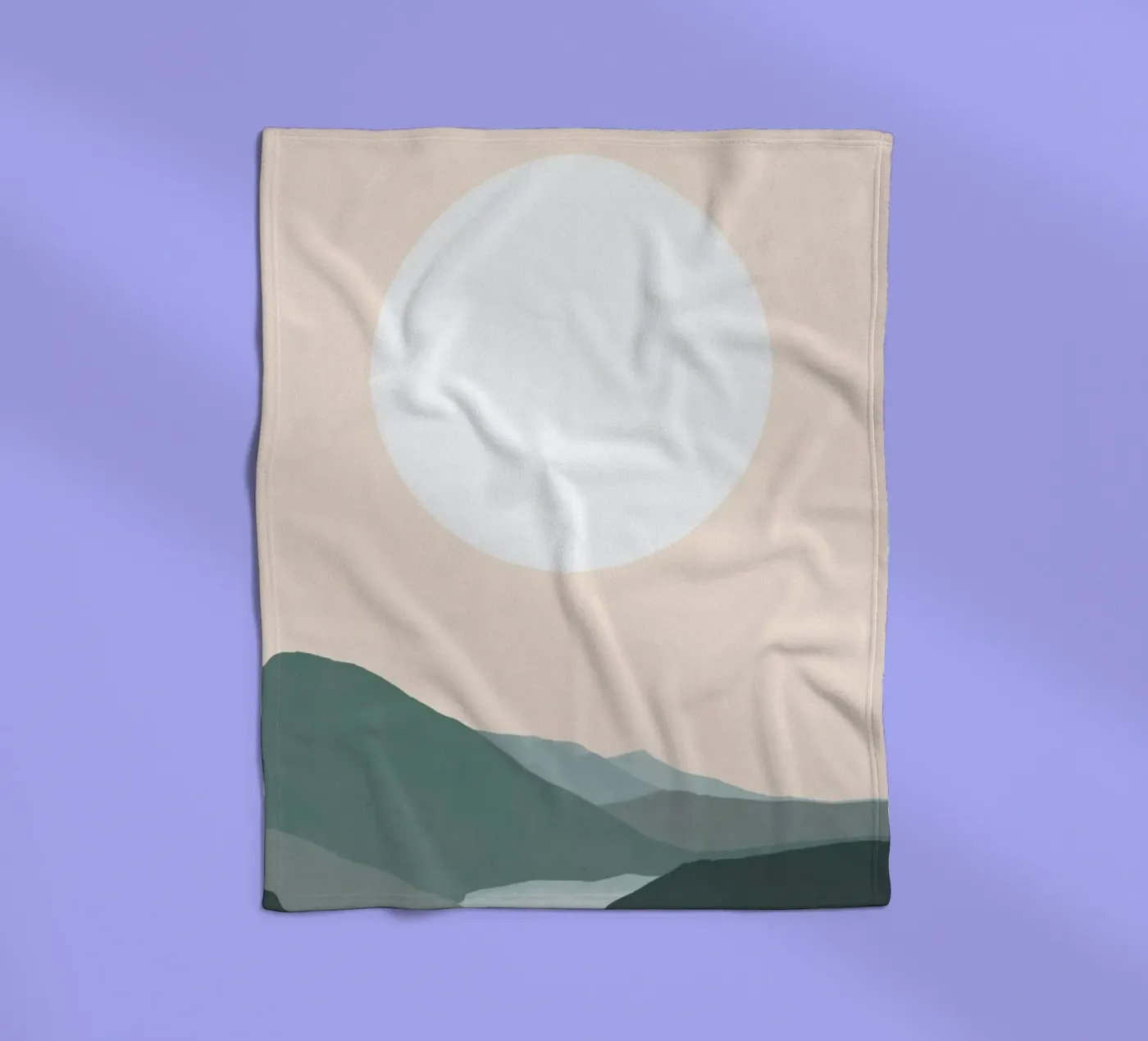 Silver Lining Fleecedecke von Pure